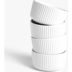Porcelain Ramekins Set of 4 White