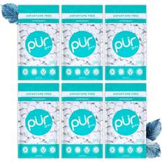 Pür Sugar Free Chewing Gum 55 Count Pack of 6