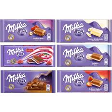 Milka Assorted Chocolates 100g Variety Pack