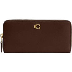 Coach Essential Slim Accordion Zip Wallet - Brass/Maple