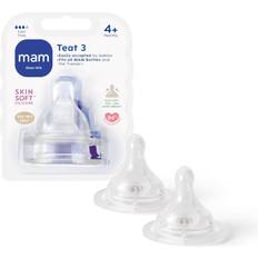 Mam Baby Bottles & Tableware Mam Teats Size 3 Pack of 2