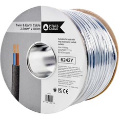 Twin & Earth Cable 2.5mm2 x 100m