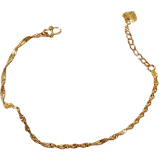 Shein Heart Charm Twist Bracelet