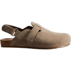 H&M Beige Sandaler I Denim - Ljusbrun