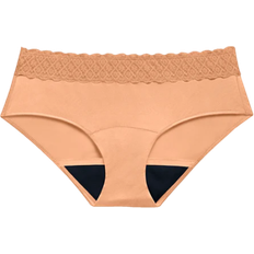 Libresse Hipster Full Lace Moderate Menstrual Panties - Apricot