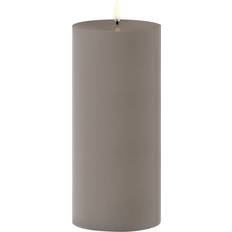 Uyuni Outdoor LED Pillar Candle Sandstone 8.4 x 20 cm LED-ljus 20cm