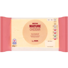 Asda British Mature Cheddar Cheese 400 g 400g