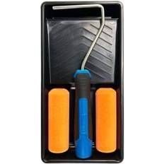 Wickes Smooth Finish Flock Set 4 in Paint Roller Set