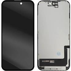 Écrans de Remplacement Clappio Écran Soft OLED de Remplacement pour iPhone 15 et Vitre Tactile Noir