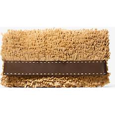 Michael Kors Skinn Kuvertväskor Michael Kors Sorrento Hand-Stitched Fringe and Leather Foldover Clutch - Natural