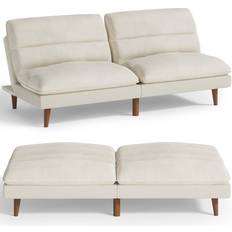 Ebern Designs Futon Bed Sofa 65" 2 Seater