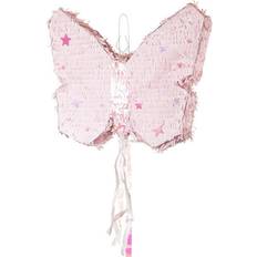 Festartikler PartyDeco Sommerfuglepinata Foldbart Design 58x48x10 cm