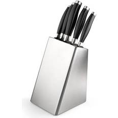 Sabatier Kitchen Knives Sabatier Professional 5 Piece Stainless Steel Block Knife Set