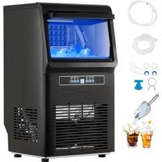 Ice maker machine VEVOR Commercial Ice Maker Freestanding Cabinet Machine 80lbs/24H 36 Ice Cubes