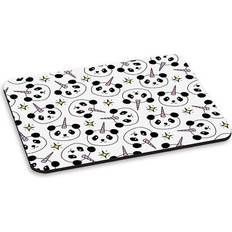 Mouse Pads Gift Base Pandicorn Stars Pattern PC Computer Mouse Mat Pad
