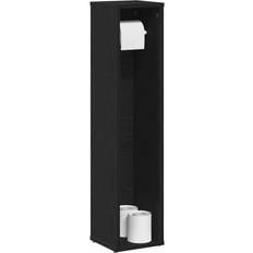 VidaXL Badeværelsesmøbler vidaXL Bathroom Cabinet with Roll Holder 20.5 x 20 x 90 cm