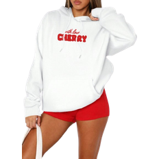 Shein Long Sleeve Letter Printed Hoodie - Casual