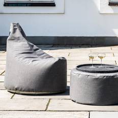 TRIMM Copenhagen Satellite Dolce Beanbag - Grey Outdoor Lounge Set