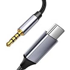 Unnderwiss Aux USB-C Till 3.5 mm Jack Ljudkabel 1 m
