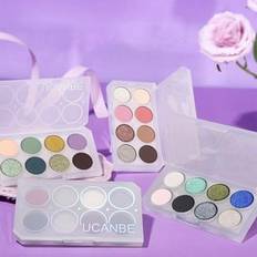 Ucanbe Magic Colorful 8-Color Eyeshadow Palette - 4 Types 3# Chaos