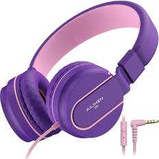 AILIHEN i35 On-Ear Headphones Purple Small