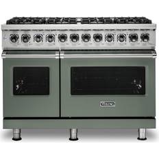 Ranges Viking VDR5488BLP 5 Series 48 Inch Wide Ft Free Standing Dual Fuel Range