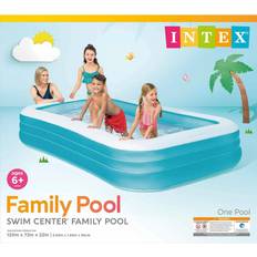 Inflatable Pools Intex Inflatable Swim Center Family Lounge 90 x 90 x 26 inches