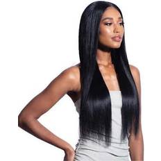 Hair Wefts Shake-N-Go Shake N Go Glossy 100% Virgin Remy Hair Weave Straight NA/BLACK 10/12/14