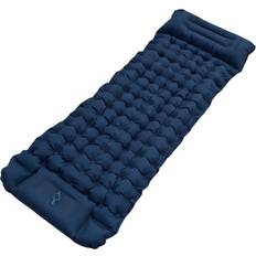 Treklife Sleeping Pad with Foot Pump - Blue