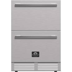 Integrated Refrigerators Forno 24 Inch Alta Qualita Como 24" Refrigerator Drawers FDROD161124S Stainless Steel