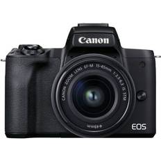 Canon eos m50 Canon EOS M50 Mark II Mirrorless Camera with 15-45mm Lens