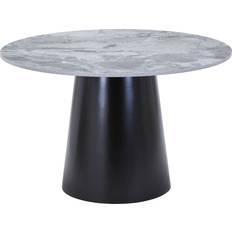 Marmor Spiseborde House Nordic Brito Ø120 cm Marmor Look Spisebord 120cm