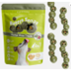 Pets Pet Brands Rattlesnaps Dental Chews Broccoli Apple with Chicken 4 pk