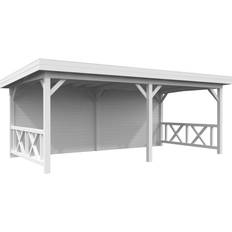 Hvid Carporte Palmako Pavillon Lenna 308 16.6 m² Hvid (Areal )
