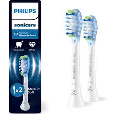 Philips Tandbørstehoveder Philips Sonicare Premium Plaque Defense HX9042/87 Erstatningshoveder 2 stk