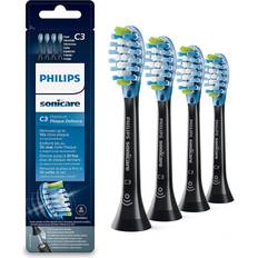 Philips Sonicare Premium Plaque Defence Brush Sync Replacement Brush Heads 4pk Black HX9044/33