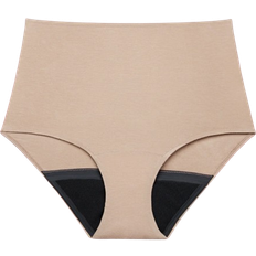 Libresse Premium Comfort High Waist Moderate Menstrual Panties - Beige