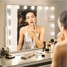 Hansong Hollywood Vanity Mirror with Lights - 360 Degree
