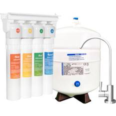 Aquavi 4-Stage RO Under Sink Water Filtration System 11.0 x 11.0 in White