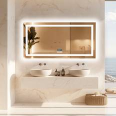 Ivy Bronx Led Bathroom Mirror 24 x 47.20 in