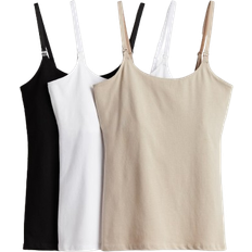 H&M Mama 3-Pack Ammesinglet L