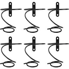 Red Wine Racks Jojomino Pack Of 6 Wall Mounted Racks - Red Wine Bottle Display Holder With Screws Wine Rack