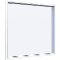 Sparvinduer FK0101 Træ, Aluminium Fast vindue Vindue med 3-lags glas 30x30cm