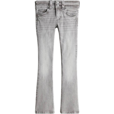 H&M Bootcut Low Jeans - Ljusgrå