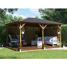 Wooden Gazebo Kit 4m x 3m