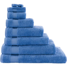 Dunelm Egyptian Cotton Bath Towel Blue (125x70cm)