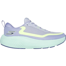 Skechers Vegan Running Shoes Skechers GO Run Supersonic Max Running Shoes - Bright Purple/Yellow