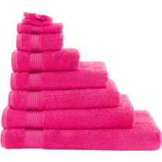 Dunelm Egyptian Cotton Bath Towel Pink (125x70cm)