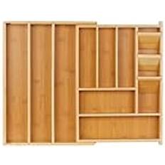 Relaxdays Extendable 5.5 x 32-54 x 42 cm Cutlery Tray