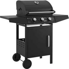 Grill gas Juskys BBQ Gas-Grill Louisiana 3 Brenner Grillrost